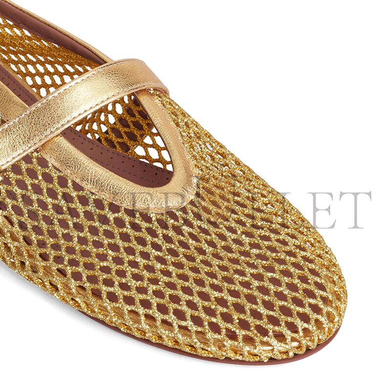 A1a1a BALLET FLATS IN LAMINATED FISHNET AA3A029TK028 - 220